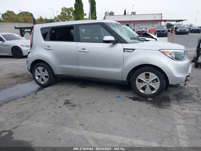 2016 KIA SOUL BASE - KNDJN2A29G7835324
