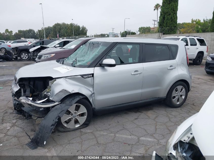 2016 KIA SOUL BASE - KNDJN2A29G7835324