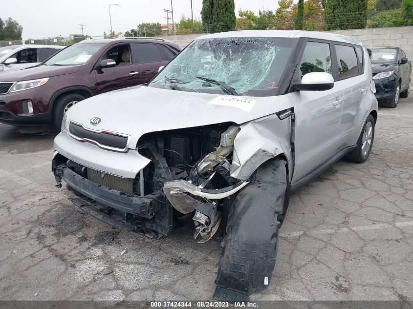 2016 KIA SOUL BASE - KNDJN2A29G7835324