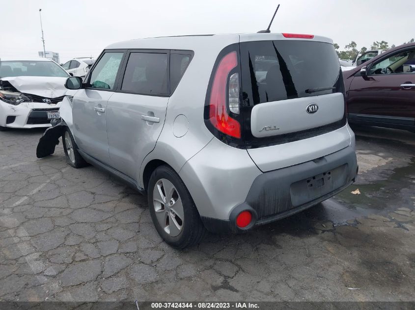 2016 KIA SOUL BASE - KNDJN2A29G7835324