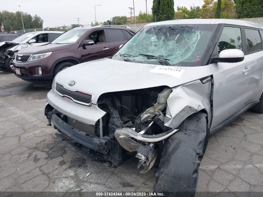 2016 KIA SOUL BASE - KNDJN2A29G7835324