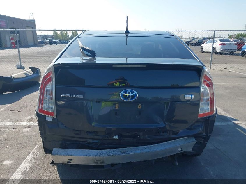 2015 TOYOTA PRIUS FOUR - JTDKN3DU6F1982600