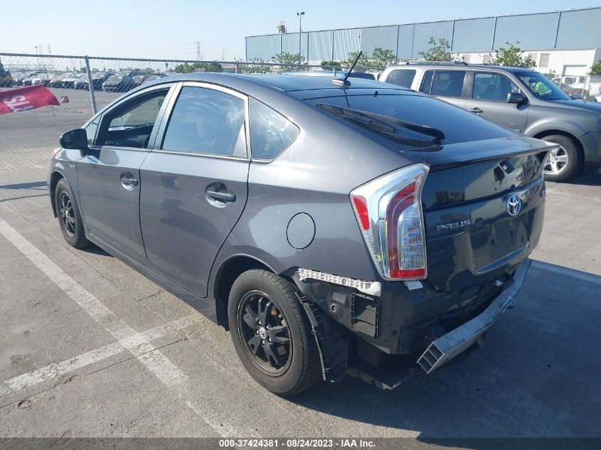 2015 TOYOTA PRIUS FOUR - JTDKN3DU6F1982600