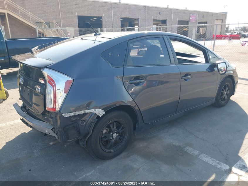 2015 TOYOTA PRIUS FOUR - JTDKN3DU6F1982600