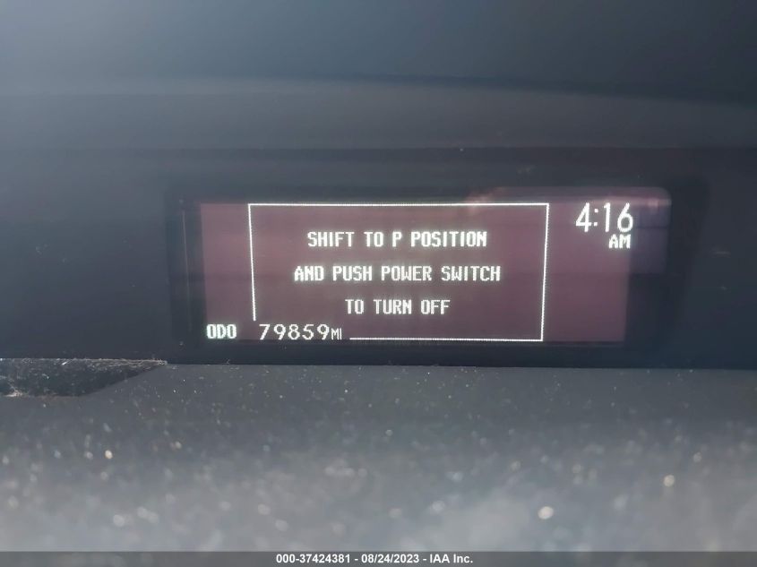 2015 TOYOTA PRIUS FOUR - JTDKN3DU6F1982600