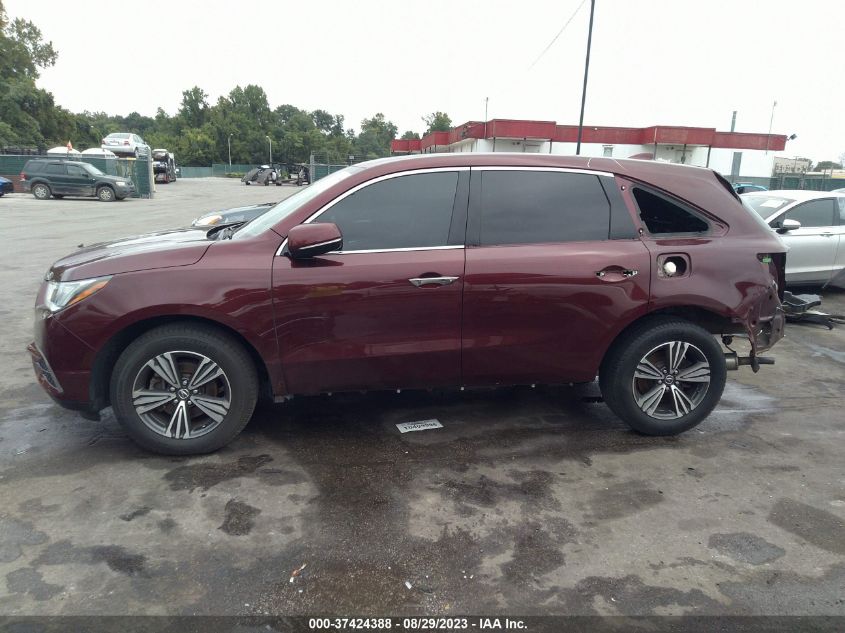 2018 ACURA MDX - 5J8YD4H36JL012927
