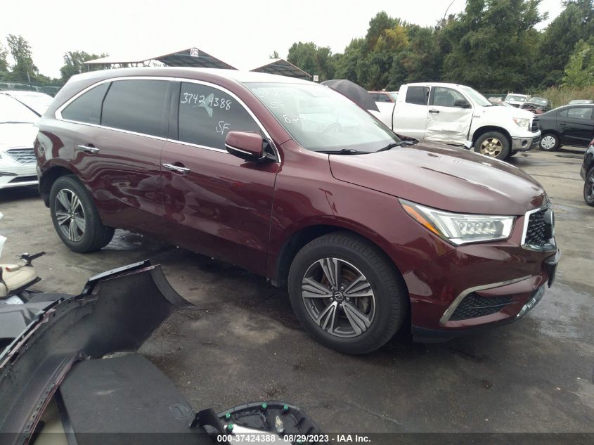 2018 ACURA MDX - 5J8YD4H36JL012927
