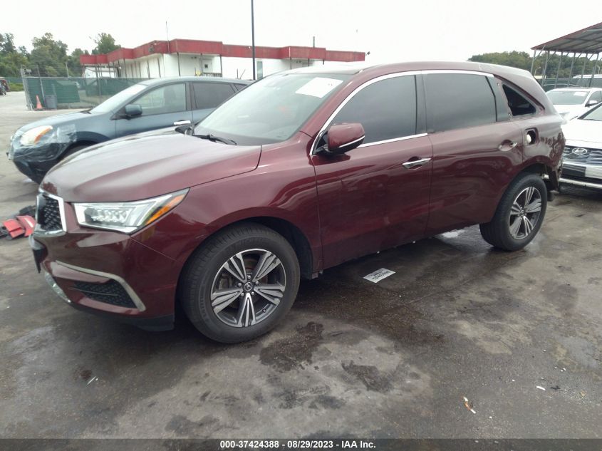 2018 ACURA MDX - 5J8YD4H36JL012927