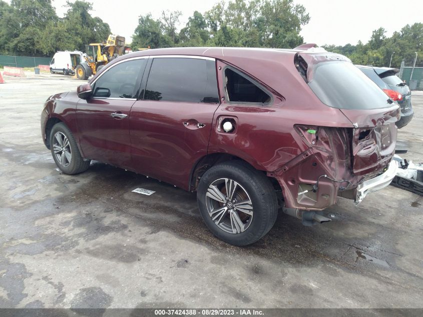 2018 ACURA MDX - 5J8YD4H36JL012927