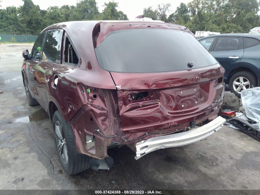 2018 ACURA MDX - 5J8YD4H36JL012927