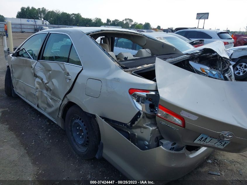 2013 TOYOTA CAMRY LE - 4T4BF1FK8DR284158