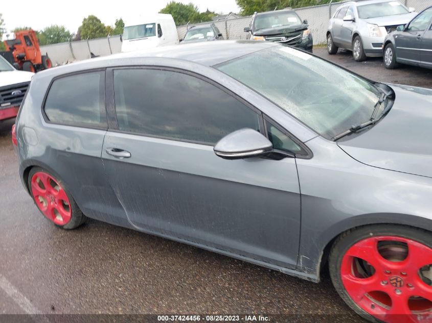 2015 VOLKSWAGEN GOLF LAUNCH EDITION - 3VW817AU9FM024777