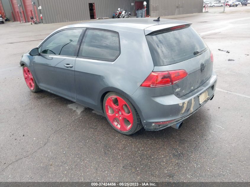 2015 VOLKSWAGEN GOLF LAUNCH EDITION - 3VW817AU9FM024777