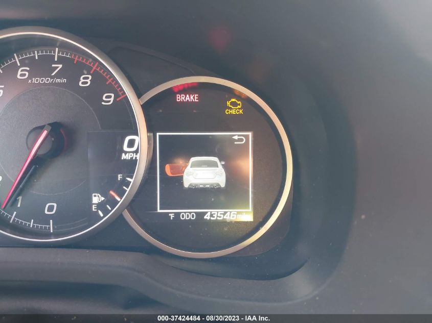 2018 SUBARU BRZ LIMITED - JF1ZCAC11J9602689
