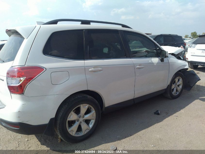2016 SUBARU FORESTER 2.5I LIMITED - JF2SJAKC9GH516874