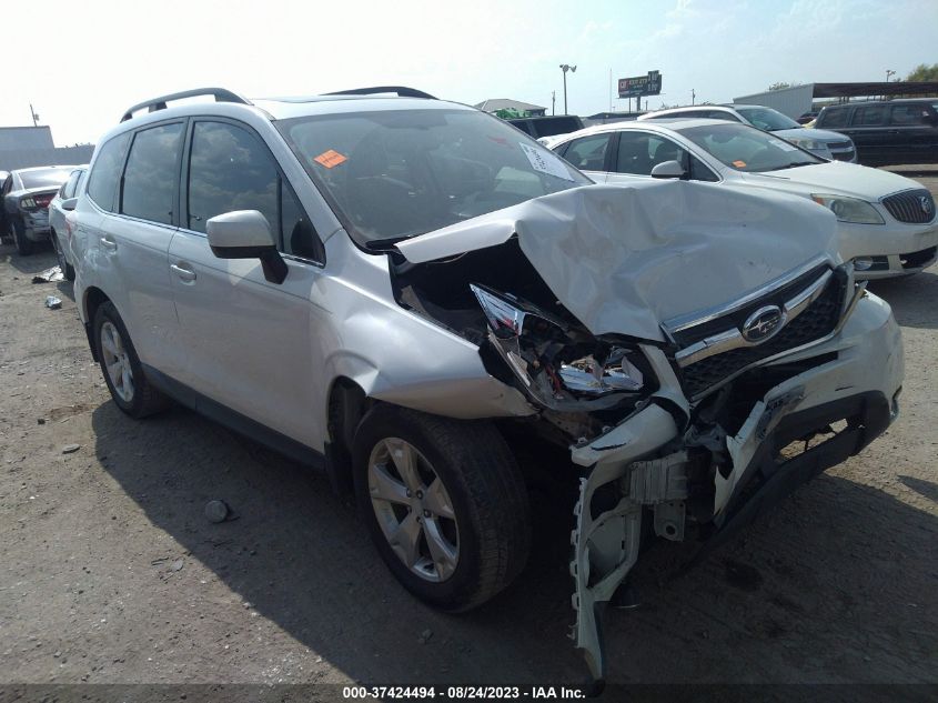2016 SUBARU FORESTER 2.5I LIMITED - JF2SJAKC9GH516874