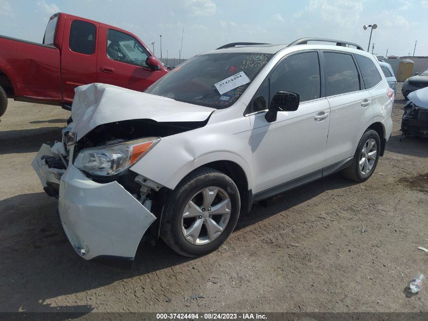 2016 SUBARU FORESTER 2.5I LIMITED - JF2SJAKC9GH516874