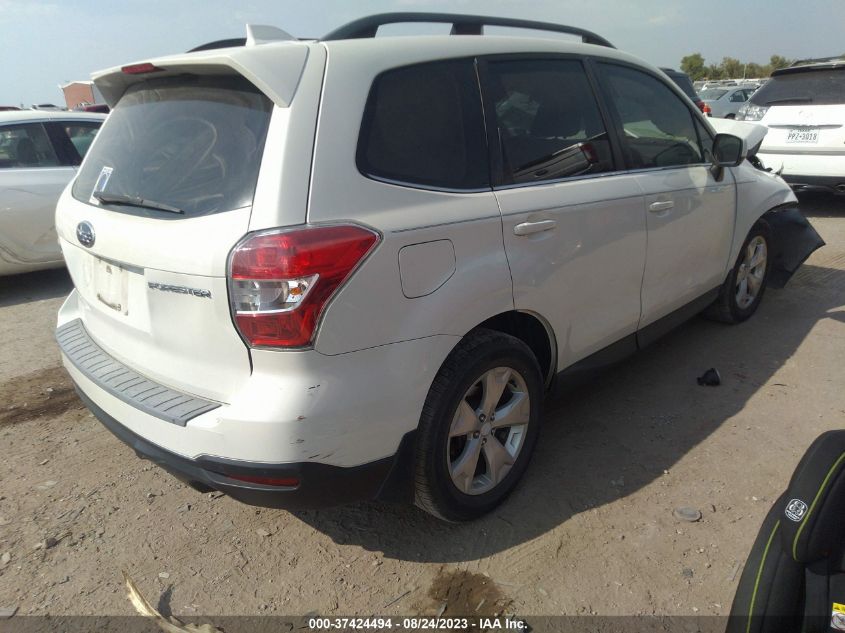 2016 SUBARU FORESTER 2.5I LIMITED - JF2SJAKC9GH516874