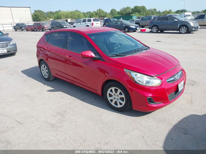 2013 HYUNDAI ACCENT GS - KMHCT5AE5DU100214