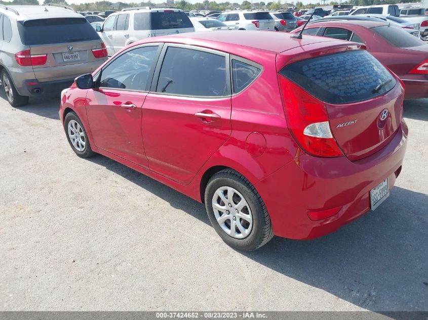 2013 HYUNDAI ACCENT GS - KMHCT5AE5DU100214