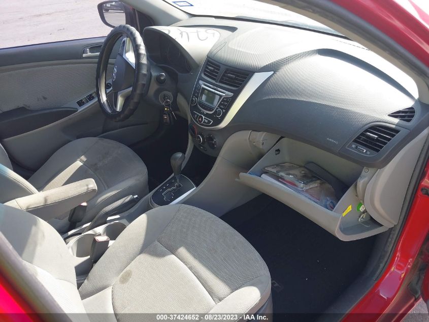 2013 HYUNDAI ACCENT GS - KMHCT5AE5DU100214