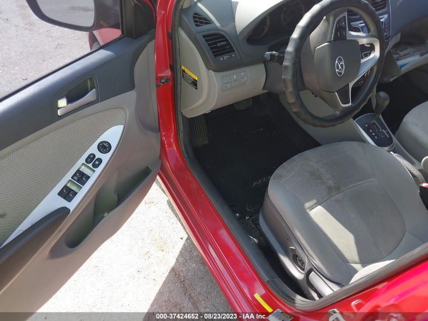 2013 HYUNDAI ACCENT GS - KMHCT5AE5DU100214