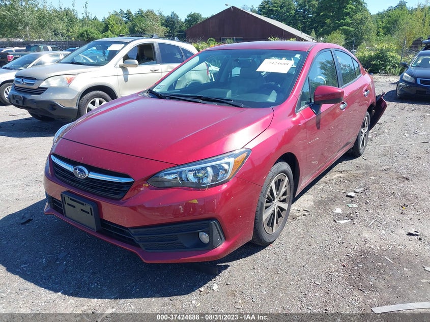 VIN 4S3GKAV66N3604413 2022 SUBARU IMPREZA PREMIUM