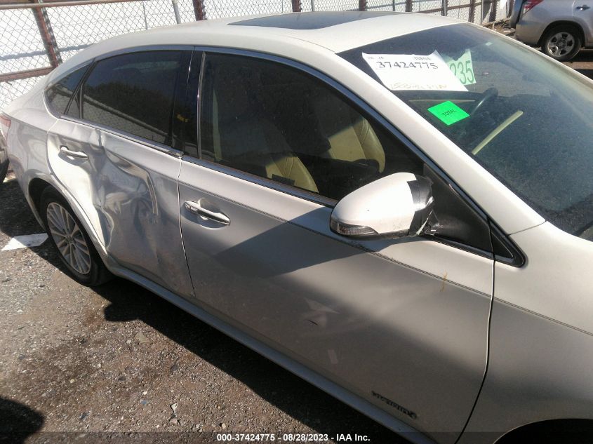 2013 TOYOTA AVALON HYBRID XLE PREMIUM 4T1BD1EB0DU016237