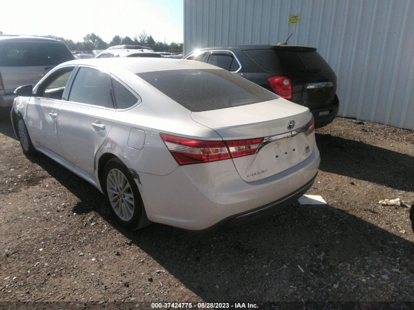 2013 TOYOTA AVALON HYBRID XLE PREMIUM 4T1BD1EB0DU016237