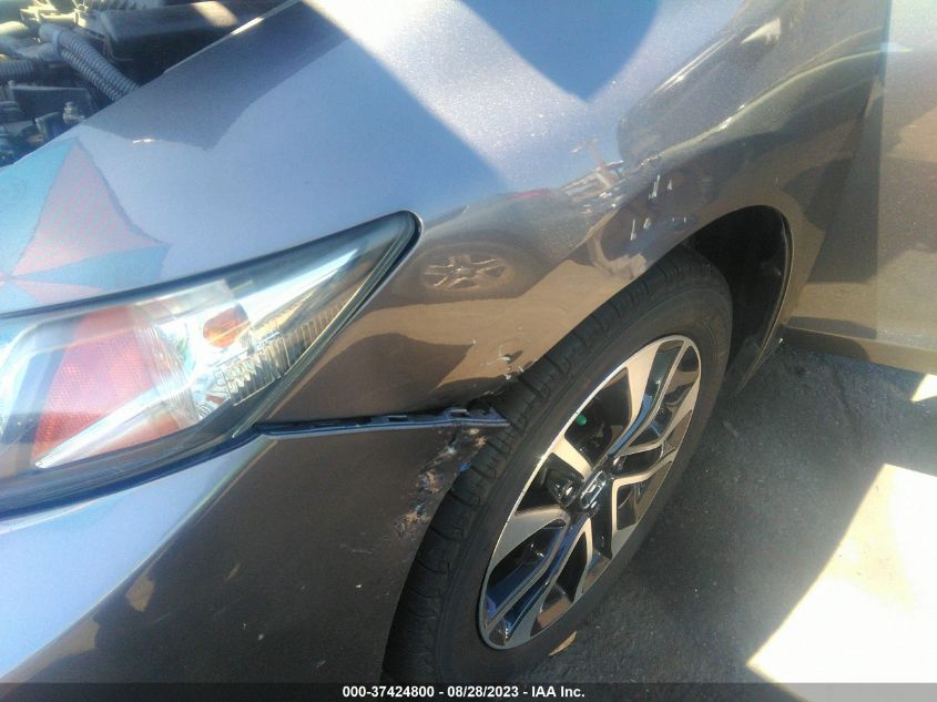 2015 HONDA CIVIC SEDAN EX - 19XFB2F84FE210422