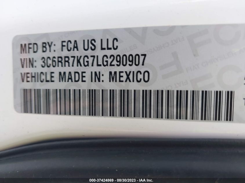 2020 RAM 1500 CLASSIC TRADESMAN - 3C6RR7KG7LG290907