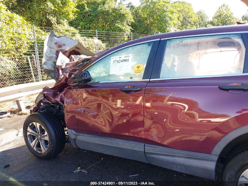 2017 HONDA CR-V LX - 2HKRW6H32HH208502