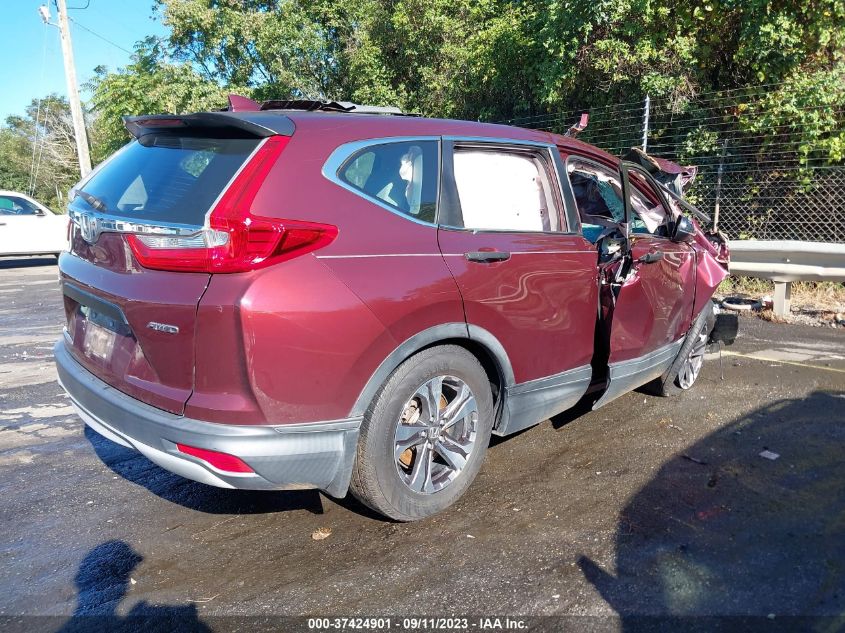 2017 HONDA CR-V LX - 2HKRW6H32HH208502