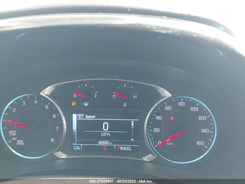 2019 CHEVROLET TRAVERSE LT CLOTH - 1GNEVGKW3KJ277313