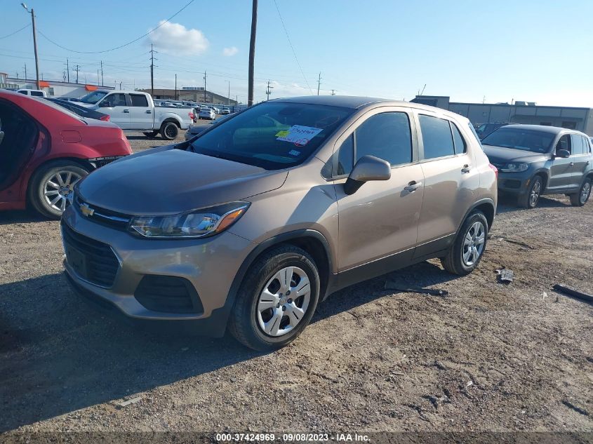2018 CHEVROLET TRAX LS - 3GNCJKSB9JL248750