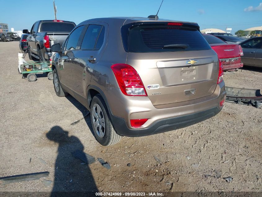 2018 CHEVROLET TRAX LS - 3GNCJKSB9JL248750