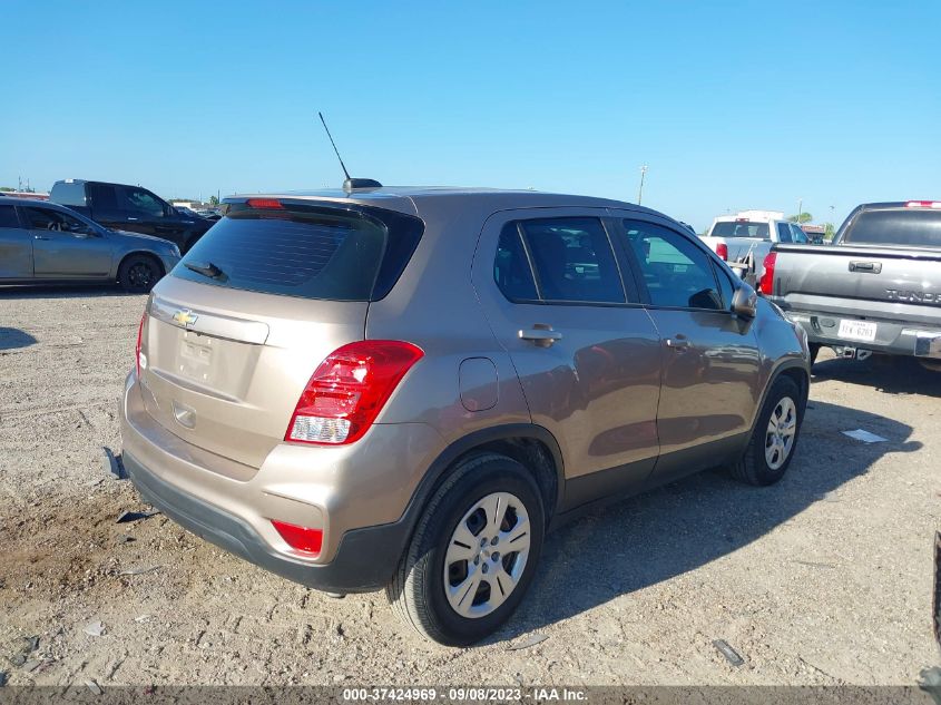 2018 CHEVROLET TRAX LS - 3GNCJKSB9JL248750