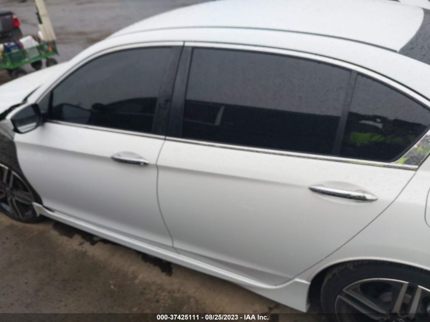 2016 HONDA ACCORD SEDAN SPORT - 1HGCR2F52GA190455