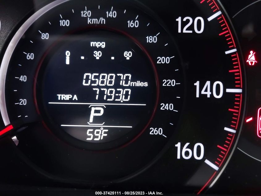 2016 HONDA ACCORD SEDAN SPORT - 1HGCR2F52GA190455