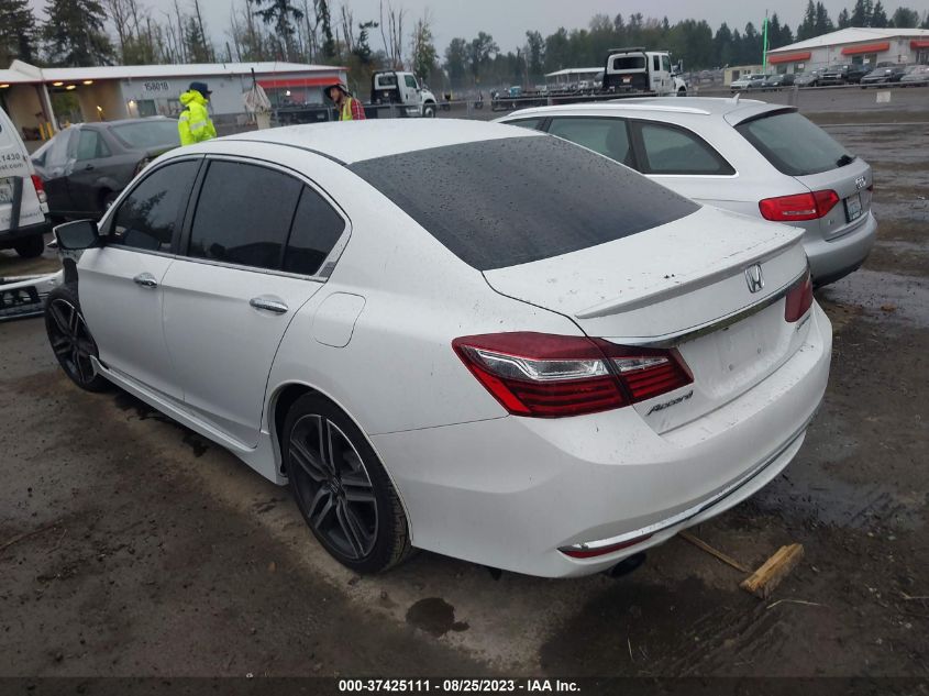 2016 HONDA ACCORD SEDAN SPORT - 1HGCR2F52GA190455