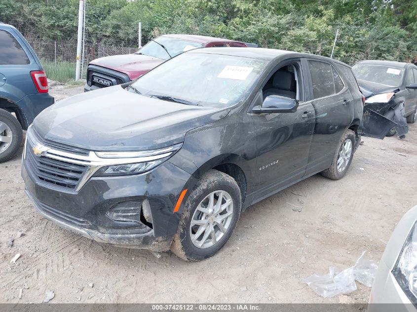 2022 CHEVROLET EQUINOX LT - 3GNAXKEV0NL151857