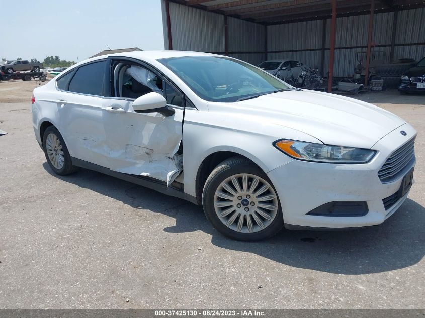 2014 FORD FUSION S HYBRID - 3FA6P0UUXER252130