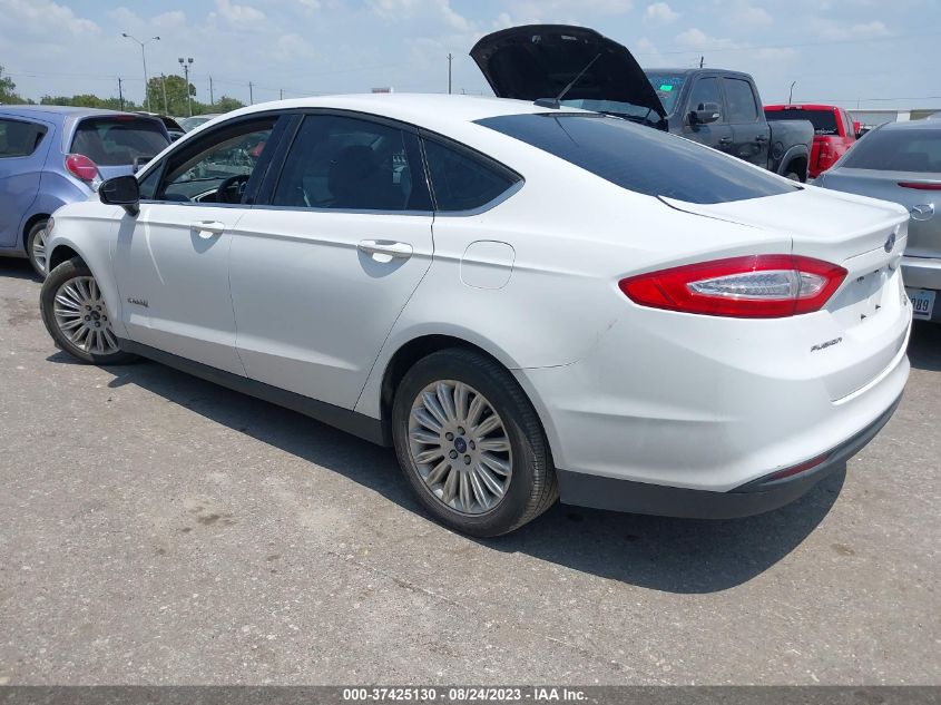 2014 FORD FUSION S HYBRID - 3FA6P0UUXER252130