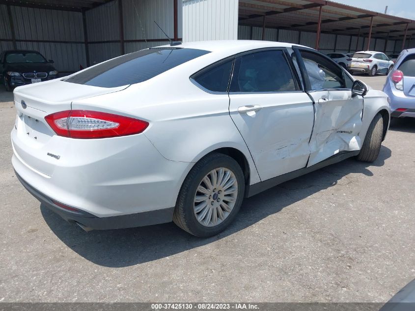 2014 FORD FUSION S HYBRID - 3FA6P0UUXER252130