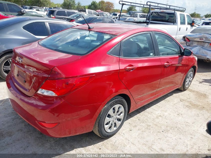 2017 HYUNDAI ACCENT SE - KMHCT4AE3HU381820