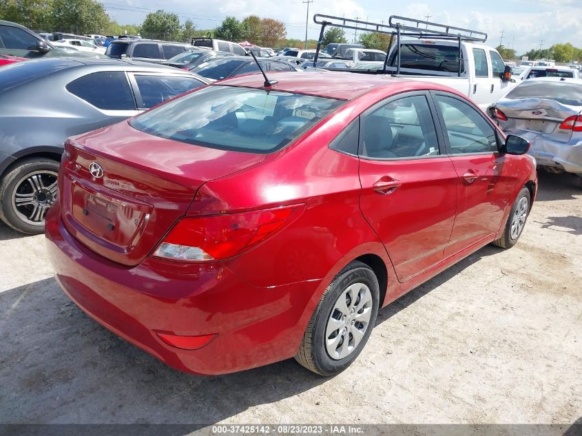 2017 HYUNDAI ACCENT SE - KMHCT4AE3HU381820