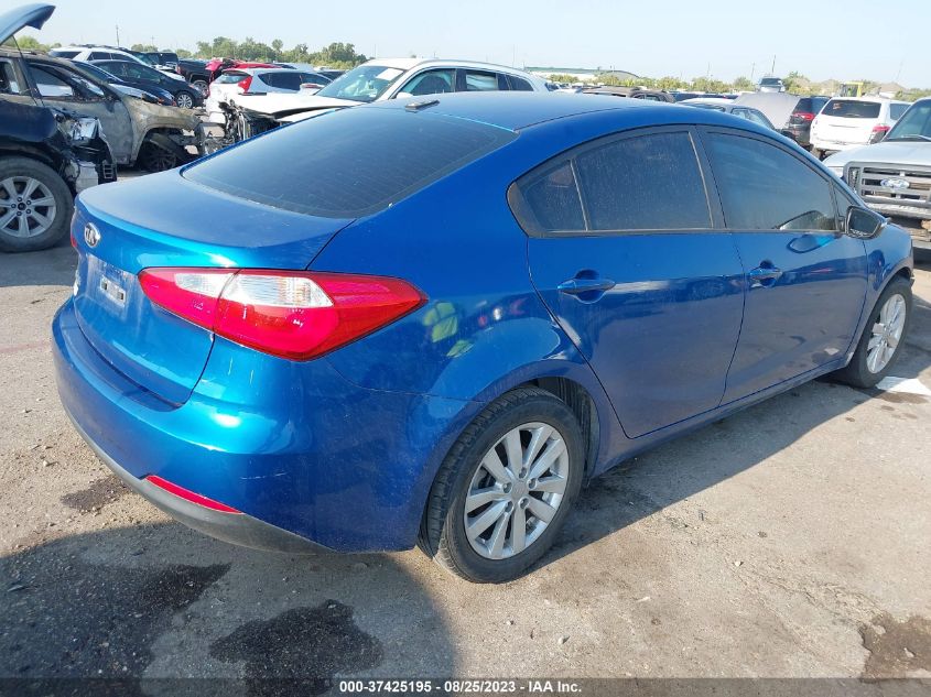 2014 KIA FORTE LX - KNAFX4A69ES218932
