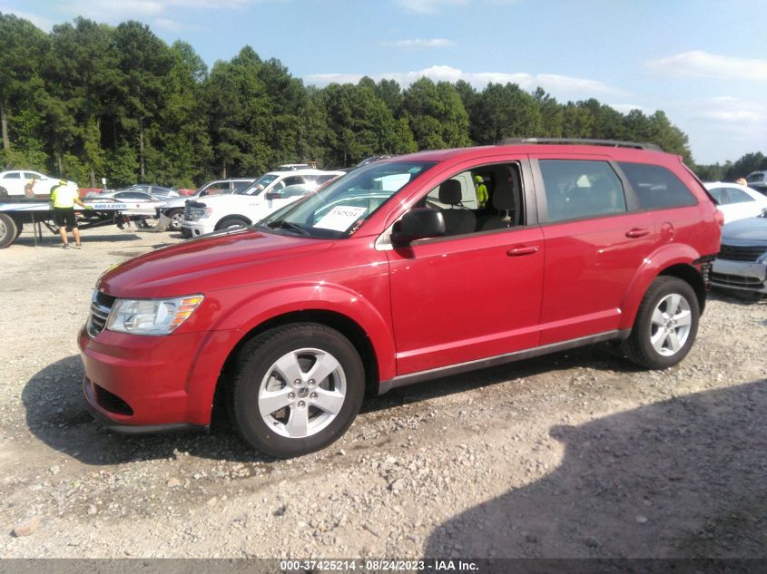 2013 DODGE JOURNEY SE - 3C4PDCAB3DT501767