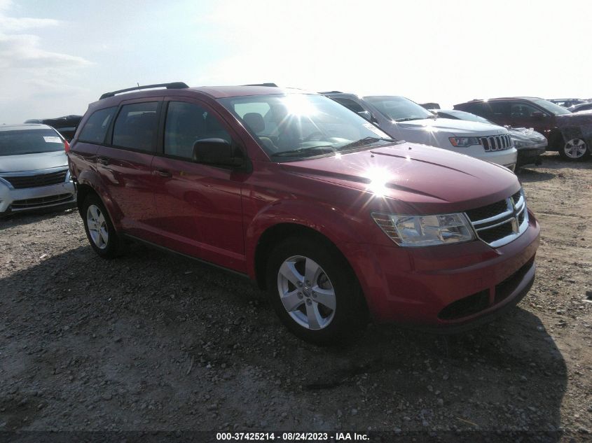 2013 DODGE JOURNEY SE - 3C4PDCAB3DT501767