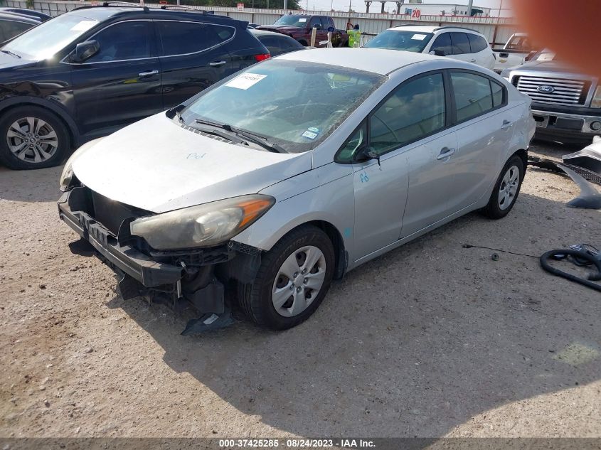 2015 KIA FORTE LX - KNAFK4A68F5315555